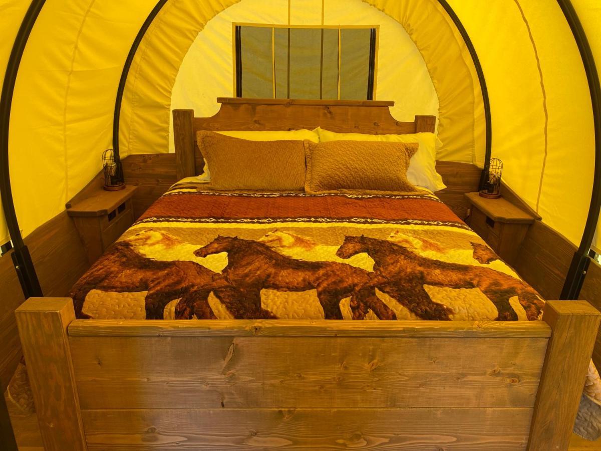 Smoky Hollow Outdoor Resort Covered Wagon سيفيرفيل المظهر الخارجي الصورة